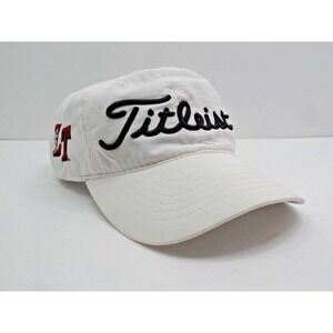 Titleist White Golf Hat With LT‎ Embordered On The Side